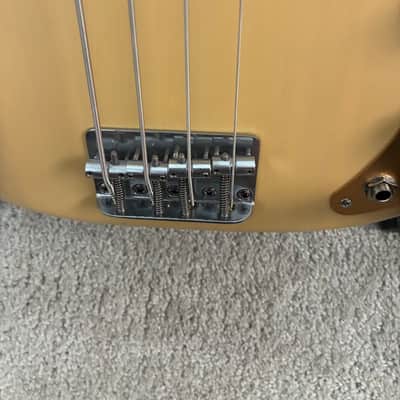 Squier 40th Anniversary Vintage Edition Precision Bass - Satin Vintage Blonde image 5
