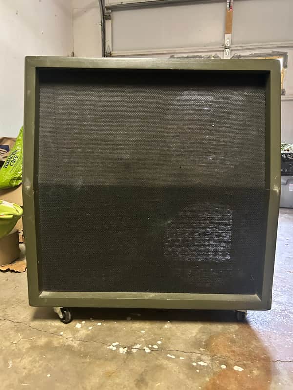 Red Bear MK120 Empty Cabinet - 1990s - Olive Drab - Refinished image 1