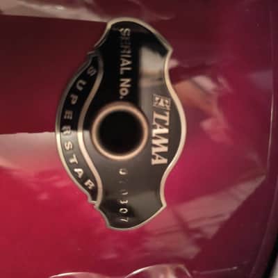 Tama Superstar 2007-2008 - Dark cherry fade image 6