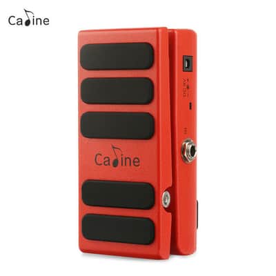 CALINE CP-31 Hot Spice Red Wah Pedal in a Small and Versatile Size image 4