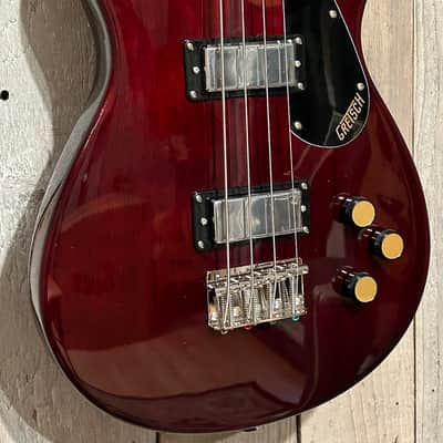 New Gretsch Streamliner Jet Club Bass - Walnut Stain, Be Happy, Shop Indie! image 3