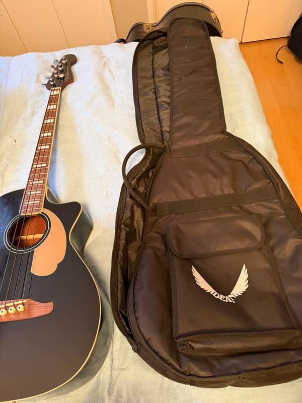 Fender Kingman Bass SCE Acoustic / Electric Bass 2010s - Sunburst image 1