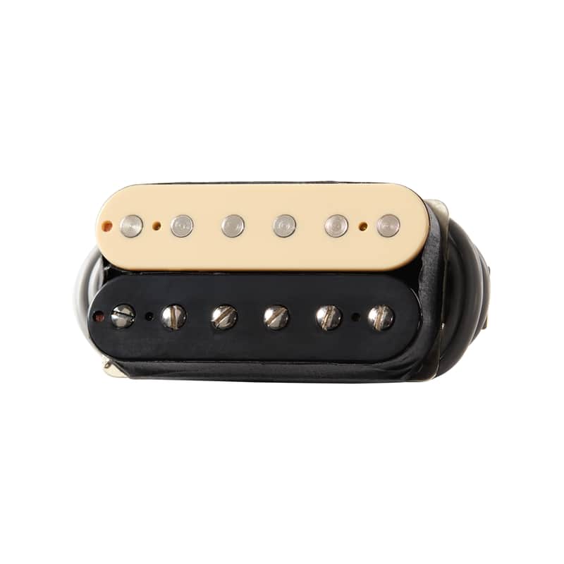 Gibson Elev8 Plus Treble Pickup, Zebra, 4-Conductor, Potted, 15k, Alnico 8