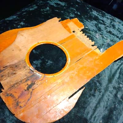 Gibson 1961 Gibson J50 Spruce Top Parts Repair Restore Art Project 1961 image 6