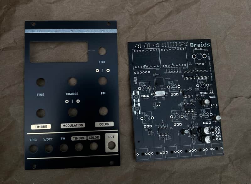 Mutable Braids PCB+Panel (SMD Pre-Assembled) image 1