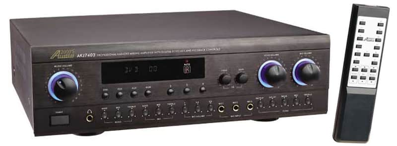 Audio2000 Karaoke Mixing Amplifier w/ Echo, Key & Feedback Controls image 1