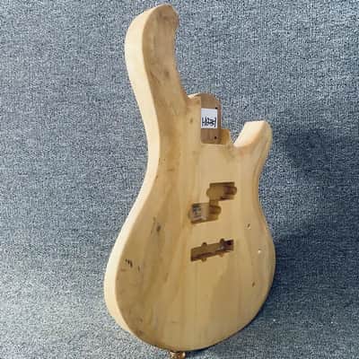 Basswood 4 String Bass Guitar Body image 3