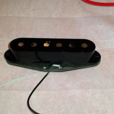 FENDER STRATOCASTER PICKUP 1979 Grey Bottom, meter read 6.52 image 4
