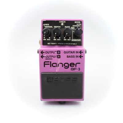 Boss BF-3 Flanger With Original Box Guitar Effect Pedal H4A6848 image 2