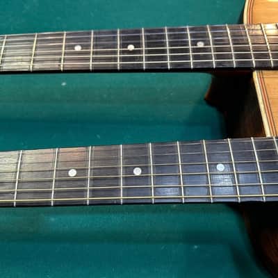 Louis Sutz Double Neck 1920 - Brazilian Rosewood image 23