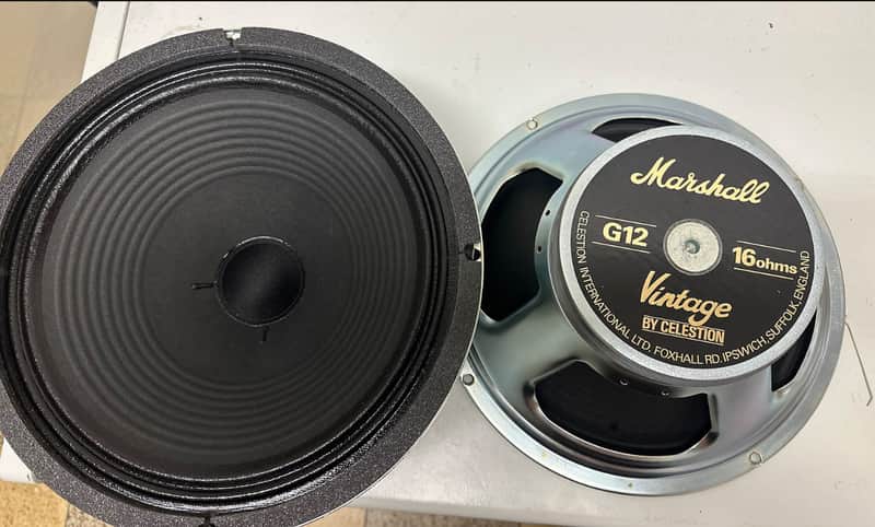 Celestion 4x Marshall Celestion 12" Vintage 30 V30 Made in UK 160hm 60w t3897 g12v image 1