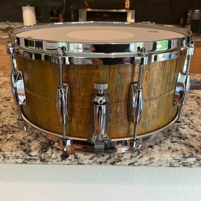 Gretsch 6.5X14 Raw Phosphorus Bronze Snare Drum imagen 4