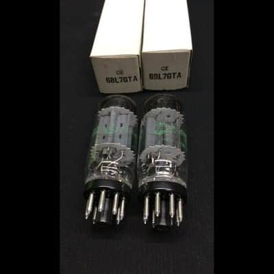 NOS NIB Matched Pair GE 6BL7GTA Coin Base Vacuum Tubes Radio Audio F.9670 image 1