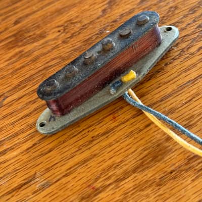 1966 Fender Stratocaster Pickups - Grey Bottoms image 11