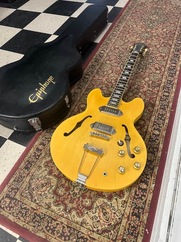 Epiphone "Inspired By" John Lennon Signature '65 Casino 2009 - 2014 - Vintage Sunburst image 1