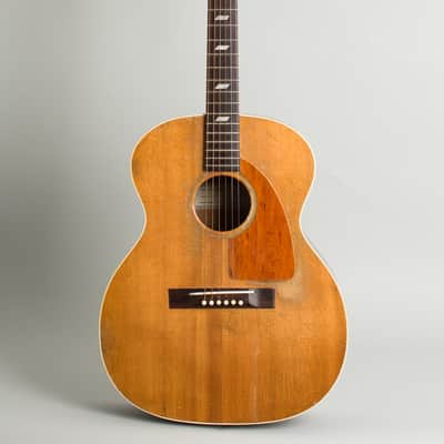Epiphone FT-79 Flat Top Acoustic Guitar, ser. #58570, black tolex hard shell case. image 1