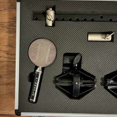 Pinnacle Microphones Fat Top Ribbon Microphone Stereo Pair - Black image 2