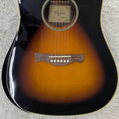 Tagima WS25 EQ DBS Walnut Series Acoustic-Electric Medium Jumbo Cutaway Guitar image 9