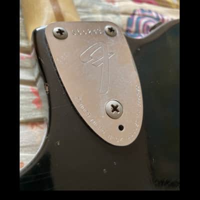 Fender Telecaster Thinline 1972 - Negro (custom color) image 6