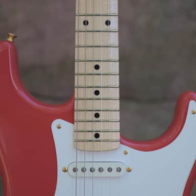 Fender Custom Shop '57 Stratocaster NOS, Maple Neck, Gold Hardware - Fiesta Red image 7