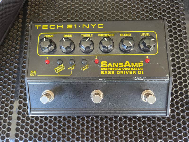Tech 21 SansAmp Programmable Bass Driver DI