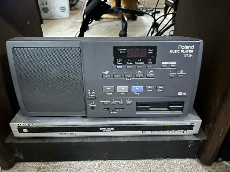Roland MT-80S MIDI Music Player Floppy Disc Boombox image 1