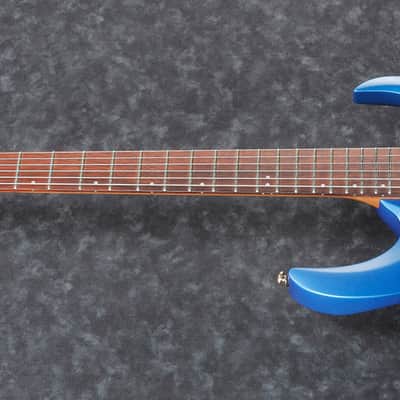 Ibanez RGA42HPT Laser Blue Matte DiMarzio Fusion Edge HH 24F Double Locking image 3