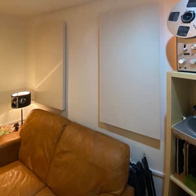 Acoustic Panels - White - Sound Absorbing: Music Studios and Cinema Rooms image 2