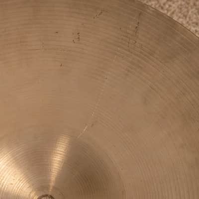 1960s Zildjian 14" Hi Hat Cymbals 915g 1142g image 10