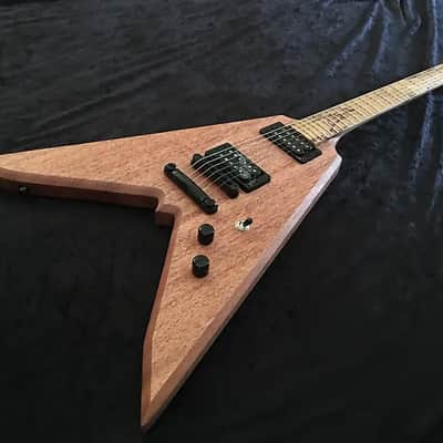 the Flying MV Black Diamond Guitar Hand Crafted In AMERICA image 1