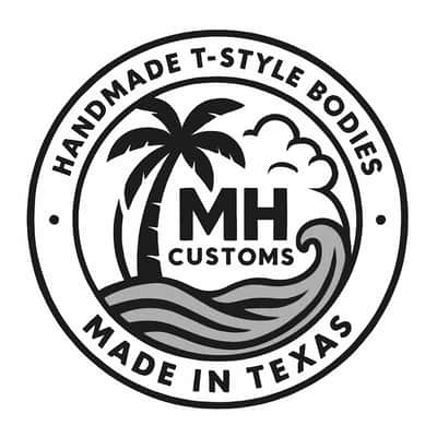 MH Customs “Tidebreaker” – Ambrosia Maple & Blue-Green Color Shift Resin T-Style Body 2026 - Nitrocellulose Gloss image 14