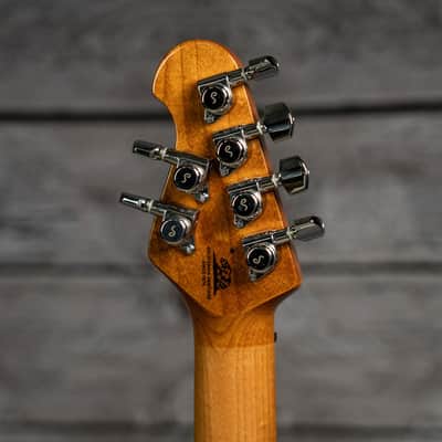 Ernie Ball Music Man Silhouette - Snowy Night, Roasted Maple Neck/Matching Headstock image 11