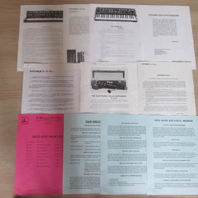 Steiner Parker Synthacon- Original Vintage Synthesizer Literature Package - Synthesizer Brochure/Catalog image 1