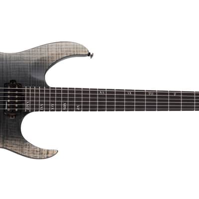 Schecter #1414 Banshee Mach-6 6-String Evertune Electric Guitar, Fallout Burst Finish image 2