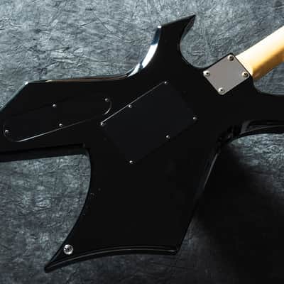 B.C. Rich Japan WG-R851T Warlock 1986 - Black - VERY GOOD condition + CASE image 12