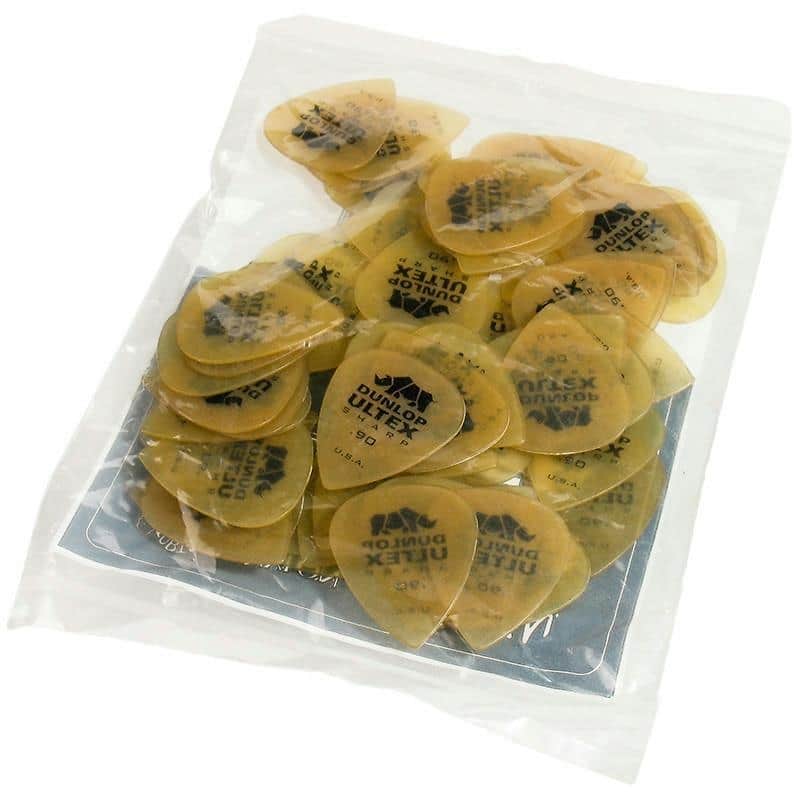 Dunlop 433R90 Ultex Sharp .90mm Guitar Picks (72-Pack) image 2