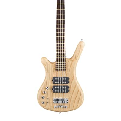 Warwick Pro Series Corvette $$ 5 String Natural Transparent Satin Lefthand GPS1485 90PA ASH FRL image 14