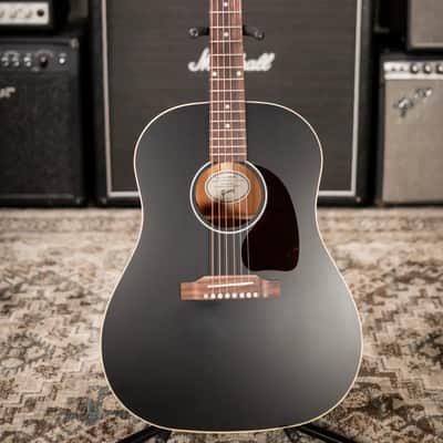 Gibson J-45 Special Dreadnought Acoustic Guitar - Ebony Satin with Gig Bag image 3