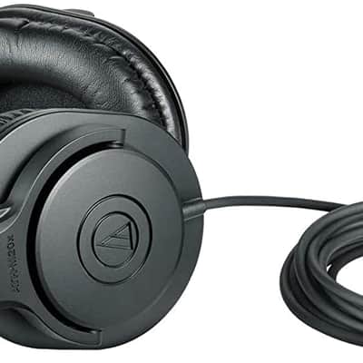 Audio-Technica - ATH-M20X - Professional Studio Monitor Headphones - Black image 3