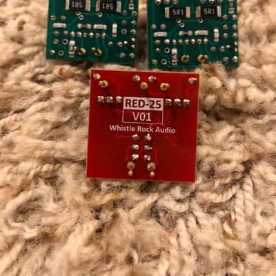 Scott Leibers SL-2520 Red Dot Discrete Opamp / API (Pair) + DIYRE RED-25 Discrete Opamp image 2