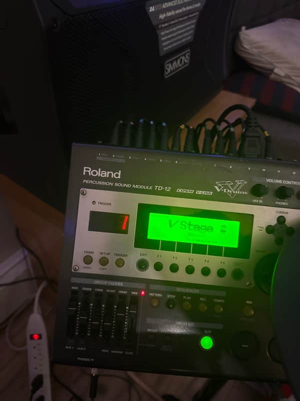 Roland TD-12 Drum Sound Module 2005 - 2012 - Gray image 1