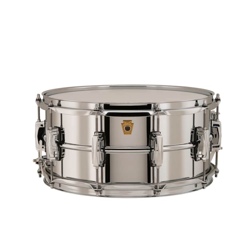 Ludwig 6.5 x 14-Inch Chrome-Over-Brass Supraphonic Snare Drum image 1