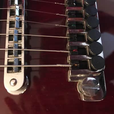 Gibson ES-335 TD 1977 Wine Red w/case image 8