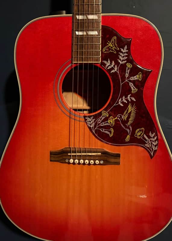 Gibson Quilted Maple Hummingbird (2014 Limited Edition) [with Pickup and OHSC]