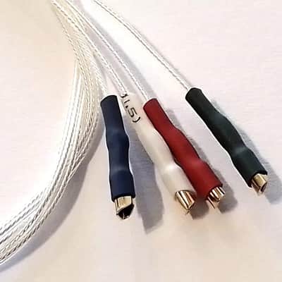 Tonearm Rewire Leads 1.3mm Connectors, 400mm 5N Litz Pure Silver, Use With SME 309, 310, 312, 312-S, M2-9, M2-12, Series IV, Series, V, V-12, 3009 Series I & II (Fixed Headshell) Series III & IIIS Tonearms Pick Ups image 3