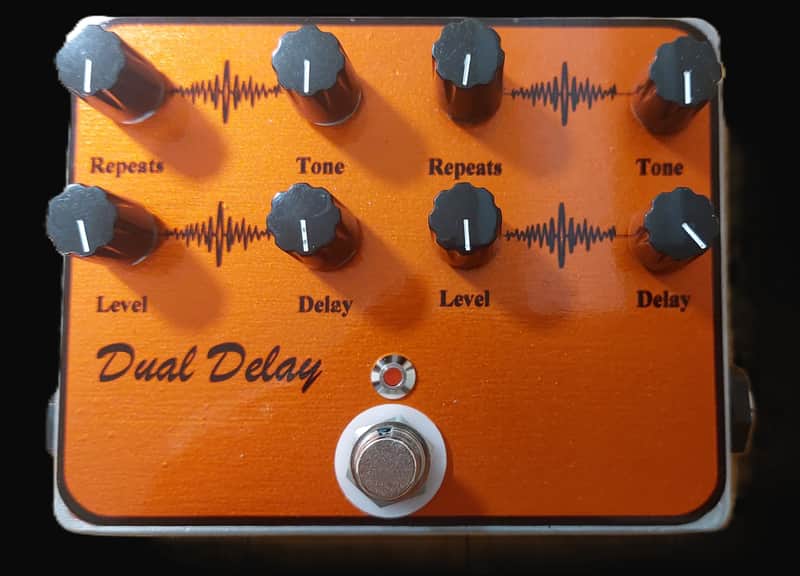 Dual Delay PEDAL Handcrafted in the UK image 1
