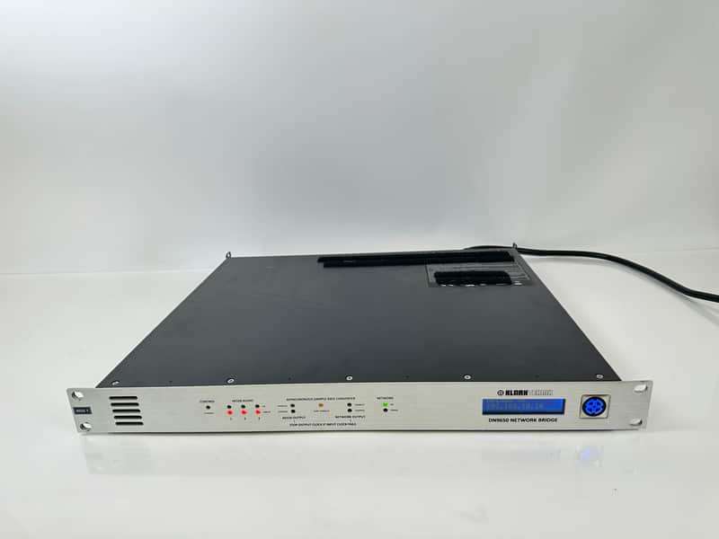 Klark Teknik DN9650 Digital Audio Network Bridge w/ Madi Module image 1
