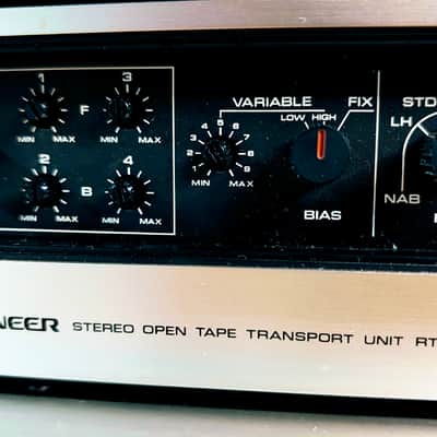 Pioneer RT‑2022 (RTU-11 + TAU‑11) -- [EXCELLENT!!] + Serviced ($300!): Rare Complete Example w/ Covers, Cable, Original NAB Hubs, Original Take-up Reel -- Collector‑Ready image 16