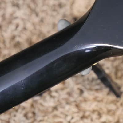 Video! 1986 Gibson Melody Maker Black - Ebony Fretboard - Gen 4 Chainsaw Case image 14