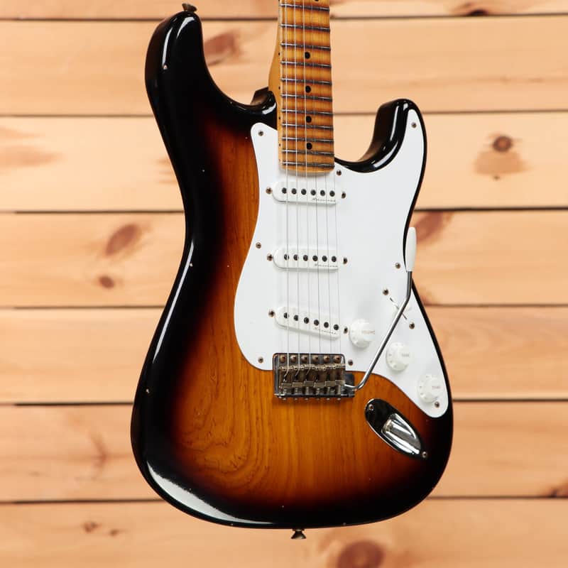Fender Custom Shop Eric Clapton Stratocaster Journeyman Relic - 2-Color Sunburst - CZ552333 - PLEK'd image 1